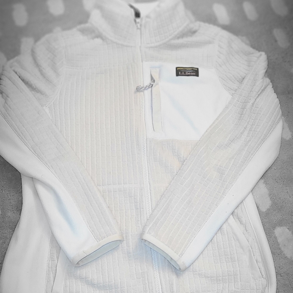 LLBEAN Womens Mountain Classic Windproof Fleece Jacket Size M